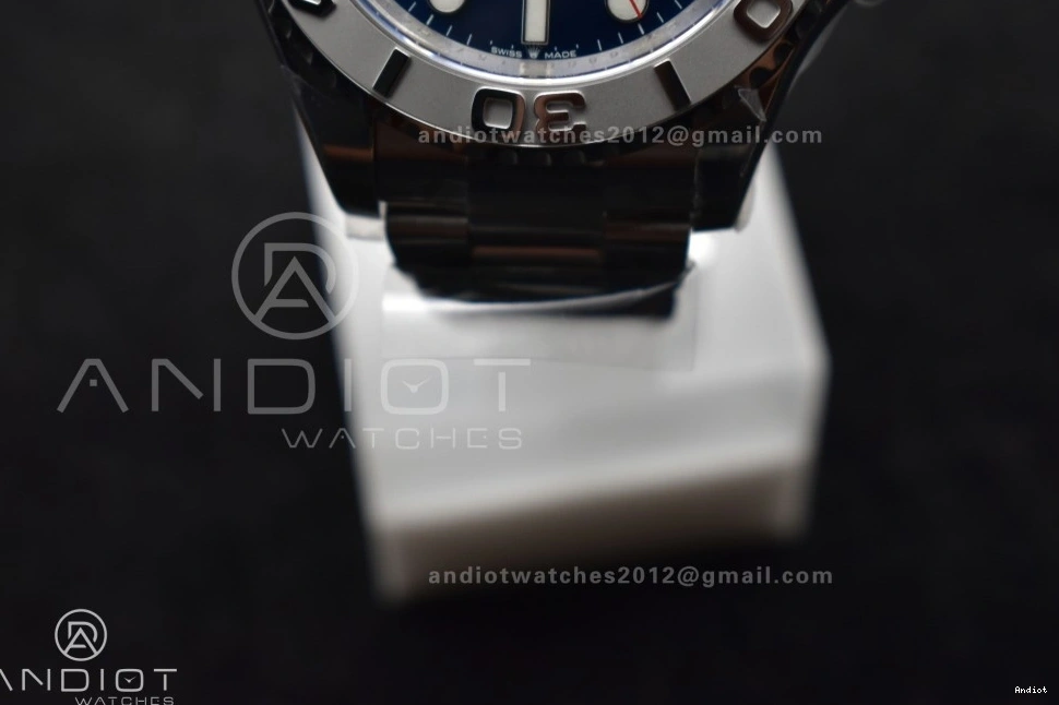 VR3235 on Edition Yacht-Master Bracelet 904L 126622 Clean SS Blue Best 1:1 Dial Steel 0307